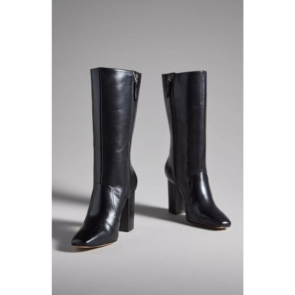 EUC Schutz Black Leather Camille Booties - 8.5 US - Picture 4 of 7